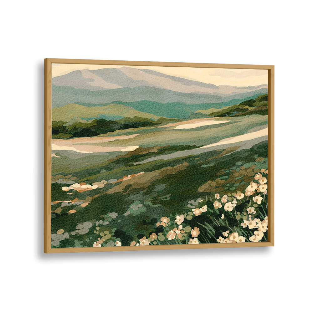 WILDFLOWER MOUNTAIN LANDSCAPE