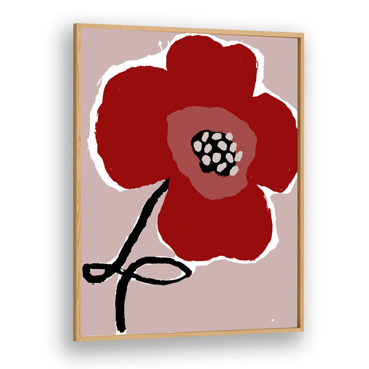 WILD POPPY , FLORAL FLOWER PAINTINGS