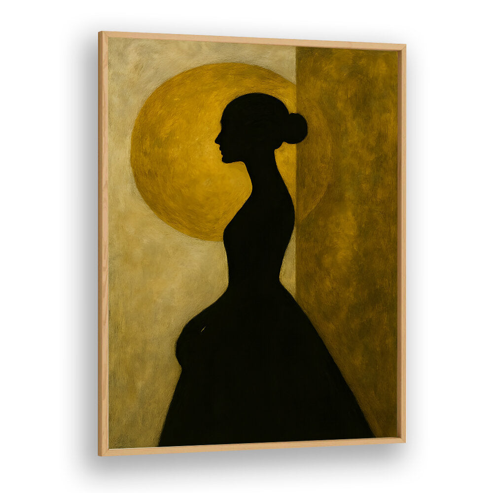 WOMAN BEFORE THE SUN , EXPRESSIONISM PAINTINGS