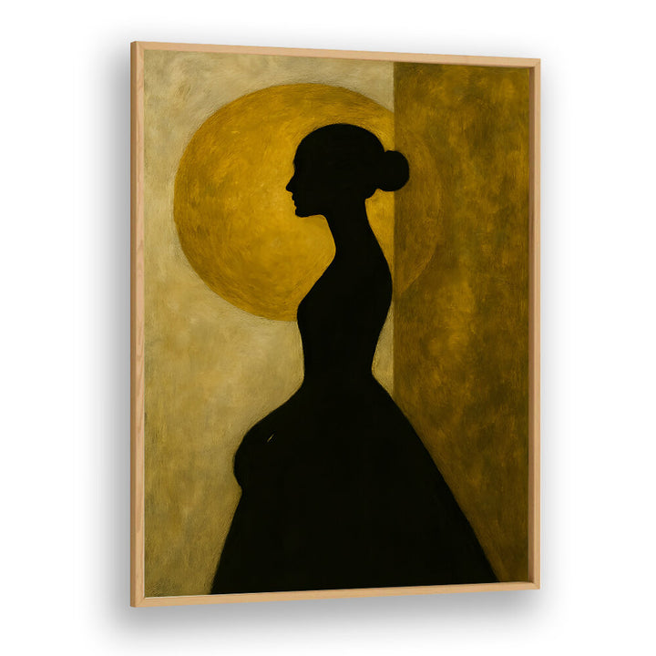 WOMAN BEFORE THE SUN , EXPRESSIONISM PAINTINGS