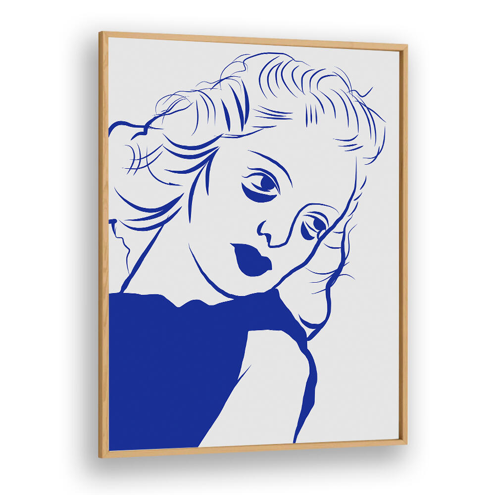 WOMAN FACE , PORTRAITS & FIGURATIVE ILLUSTRATIONS