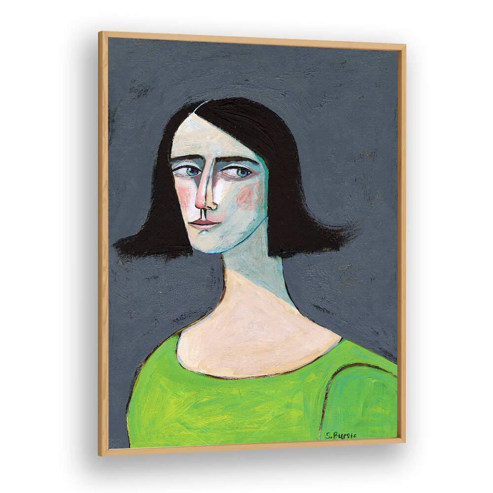 NEVER LOOK BACK , PORTRAITS & FIGURATIVE ILLUSTRATIONS