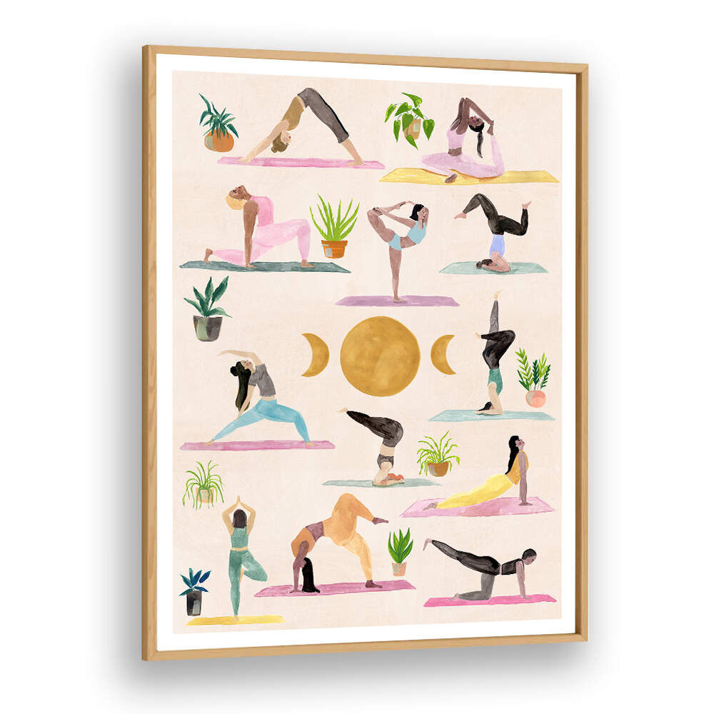 YOGA POSTER , HEALTH & WELNESS