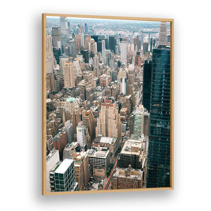 NEW YORK CITY FROM ABOVE BY RAISA ZWART , LANDSCAPE PHOTO PRINTS