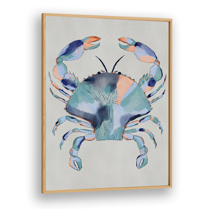 COASTAL BLUE CRAB PAINTING