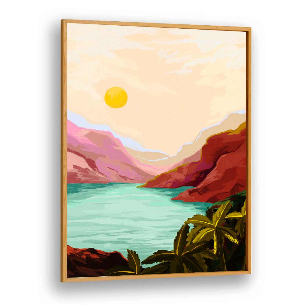 SUNNY PARADISE BY GOED BLAUW, LANDSCAPE ART PRINTS