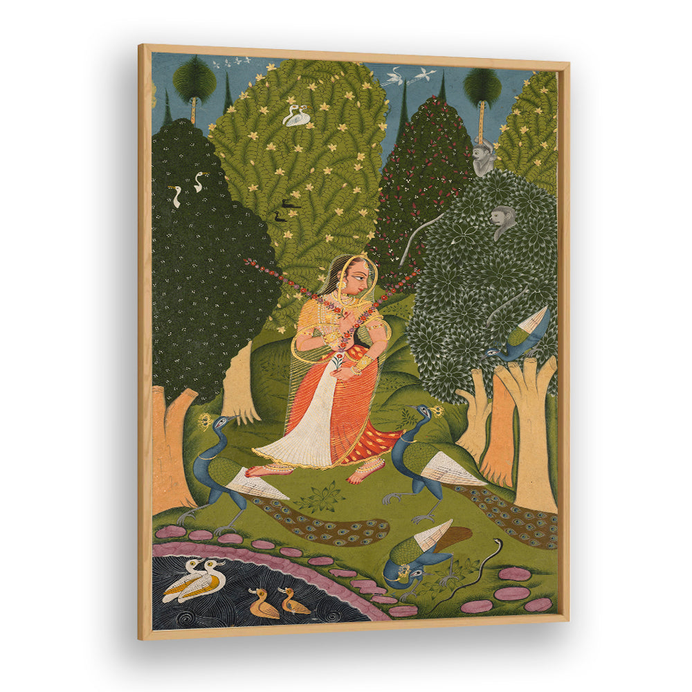 VIRAHINI , INDIAN ART PAINTINGS
