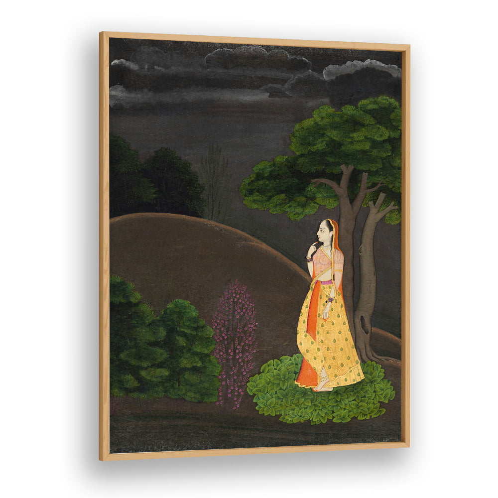 ABHISĀRIKĀ , INDIAN ART PAINTINGS