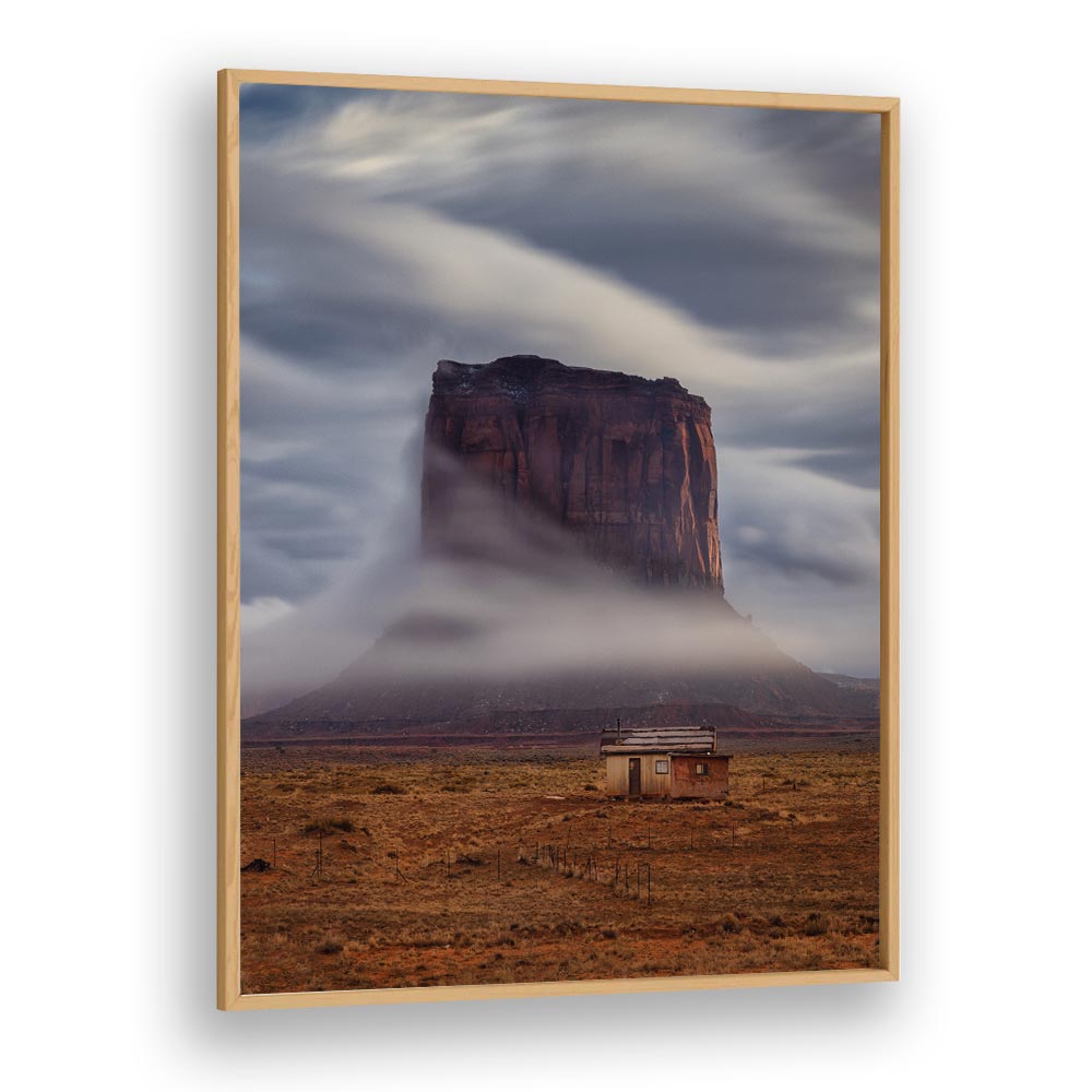 WIND OVER NAVAJO - VERTICAL BY MICHAEL ZHENG , LANDSCAPE PHOTO PRINTS