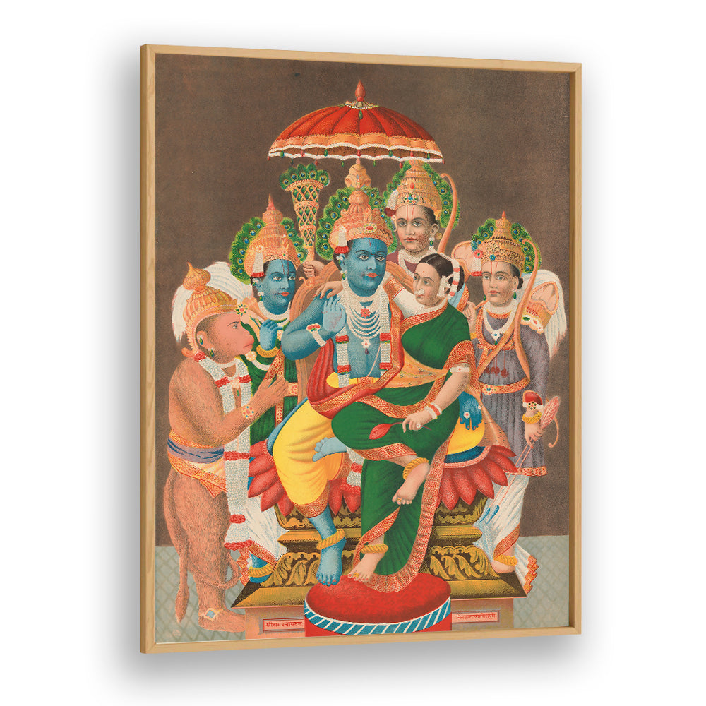 RAM PANCHAYATAN , INDIAN ART PAINTINGS