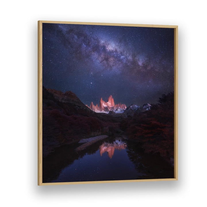 PATAGONIA AUTUMN NIGHT BY YAN ZHANG , LANDSCAPE PHOTO PRINTS