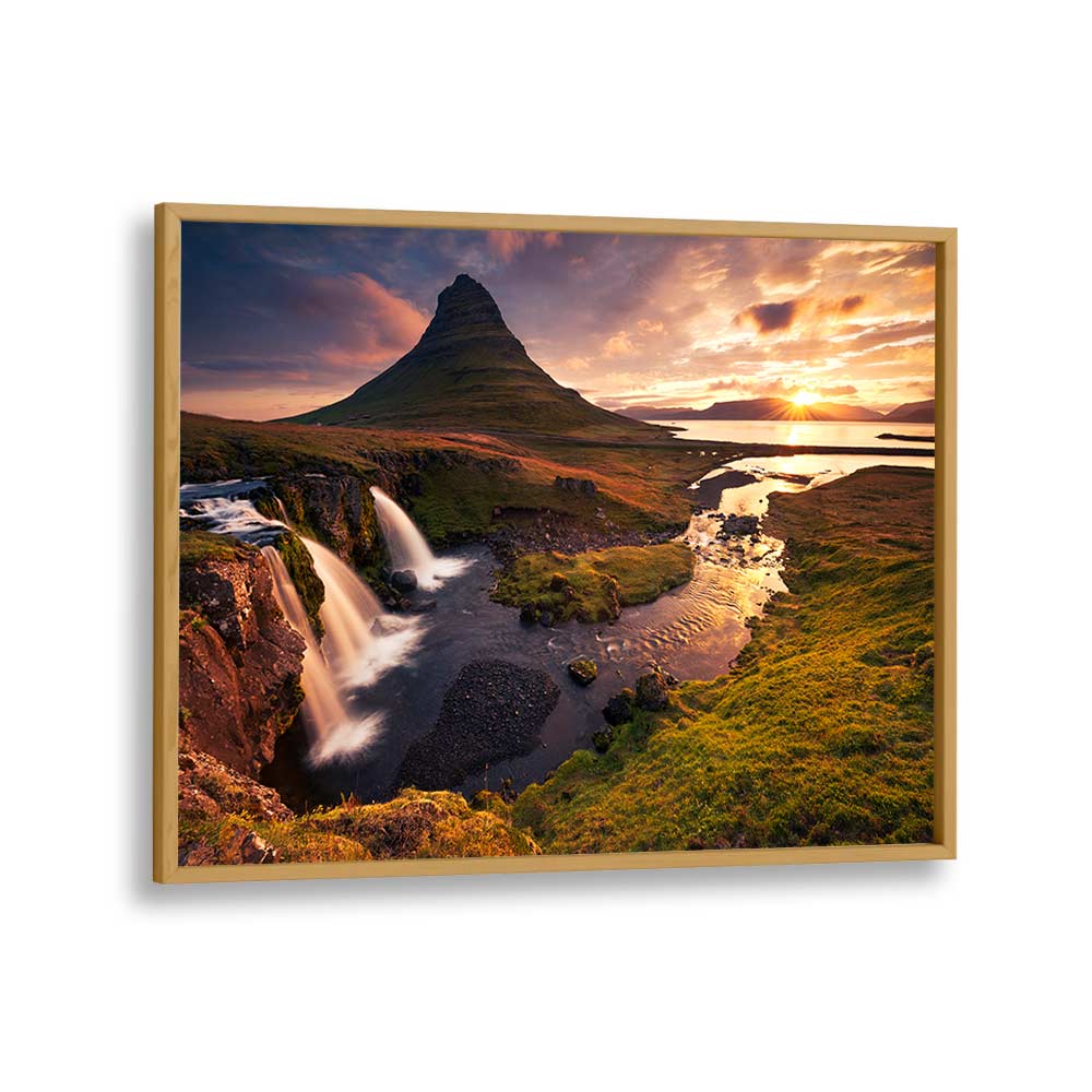 GOOD MORNING ICELAND BY STEFAN HEFELE , LANDSCAPE PHOTO PRINTS