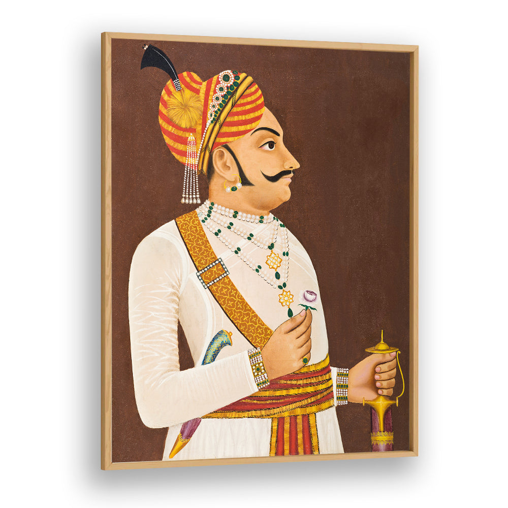 THAKUR YASWANTA SINGH (REIGNED 1688-1707) , INDIAN ART PAINTINGS