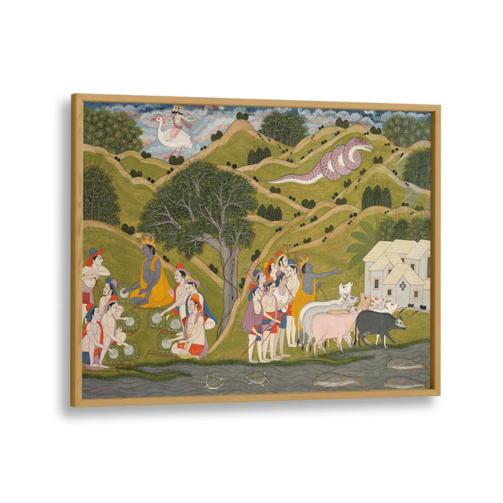 KALIYA , INDIAN ART PAINTINGS