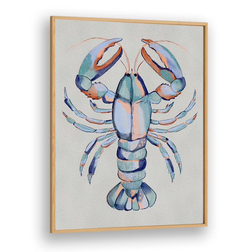 WATERCOLOR BLUE LOBSTER