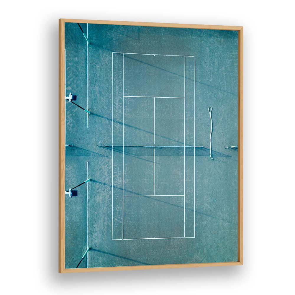 TENNIS COURT GREEN II , PHOTOGRAPHY PRINTS