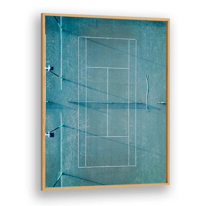 TENNIS COURT GREEN II , PHOTOGRAPHY PRINTS