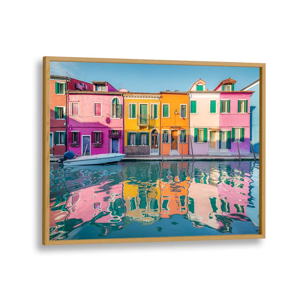 COLORED BURANO BY STEFAN HEFELE , LANDSCAPE PHOTO PRINTS