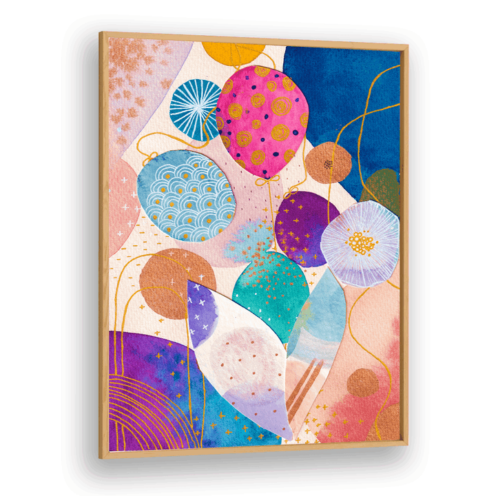 BALLOONS FOR NINO , ABSTRACT PAINTINGS