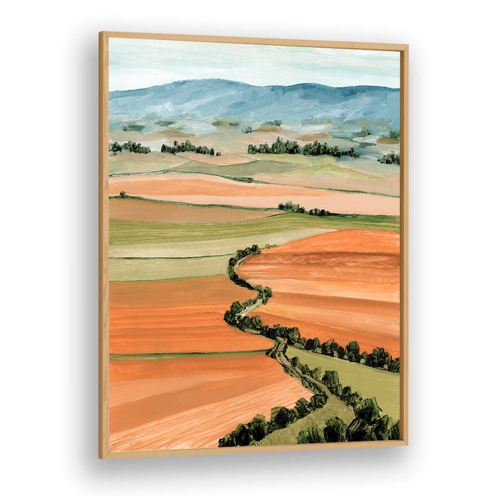 QUENIVA PATCHWORK LANDSCAPE , LANDSCAPE PAINTINGS
