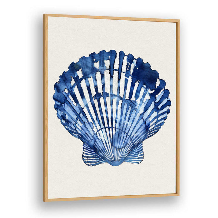 INDIGO SEASHELL , BEACH PAINTINGS