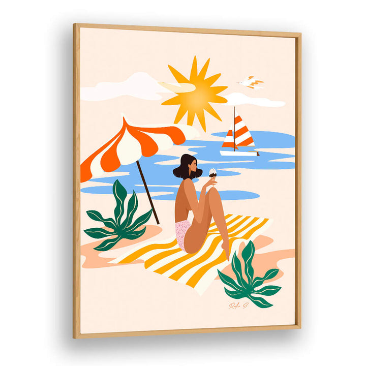 SUNNY BEACH BLISS , BEACH PAINTINGS