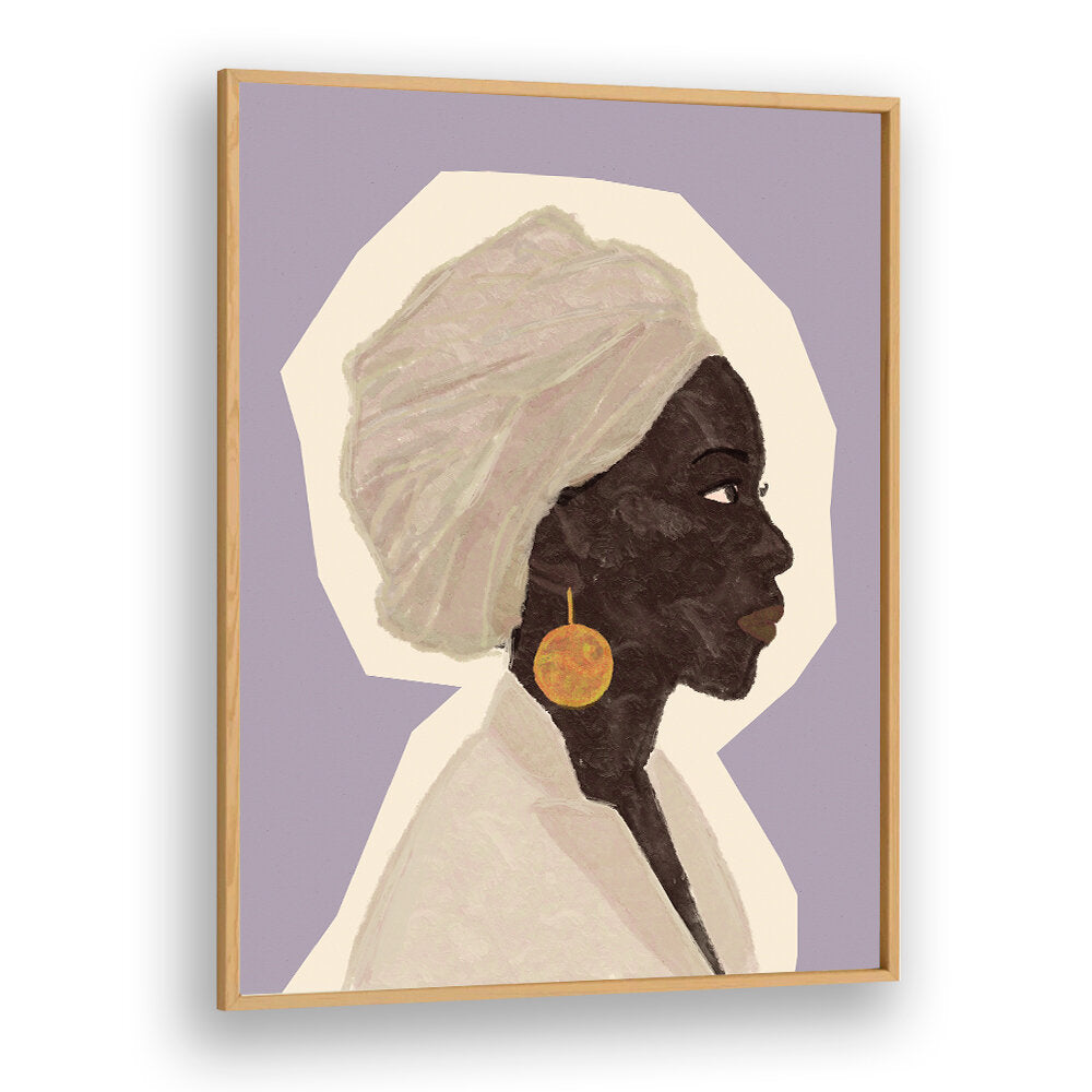 AFRICAN WOMAN , PORTRAITS & FIGURATIVE ILLUSTRATIONS