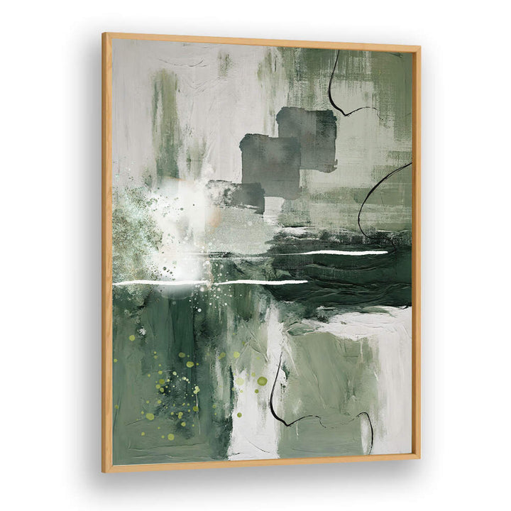 CANVAS GREENS , ABSTRACT PAINTINGS