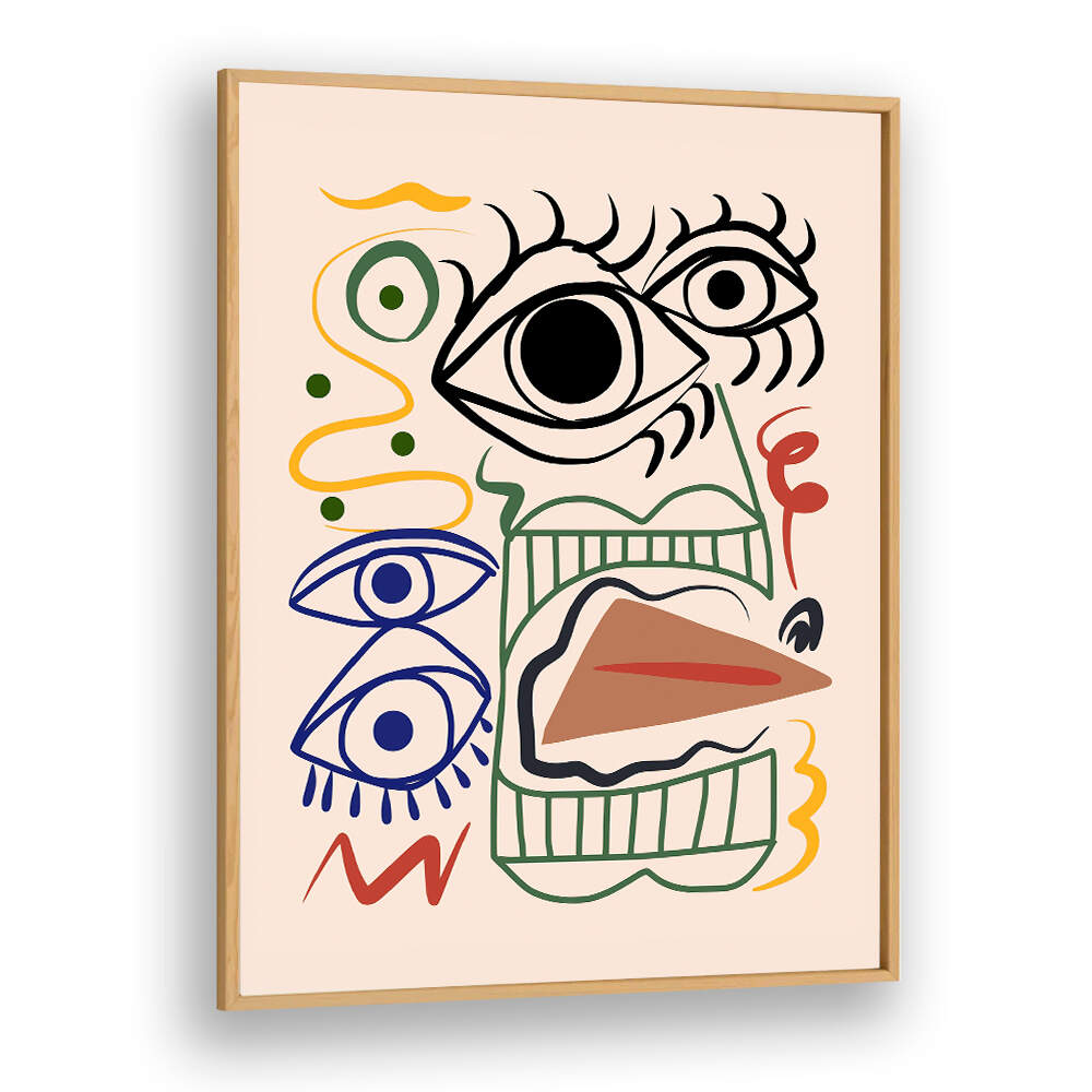 LINE ART BIZARRE TOTEM