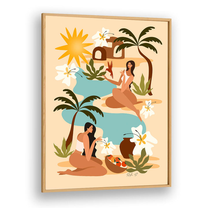 ISLAND SERENITY , BEACH PAINTINGS