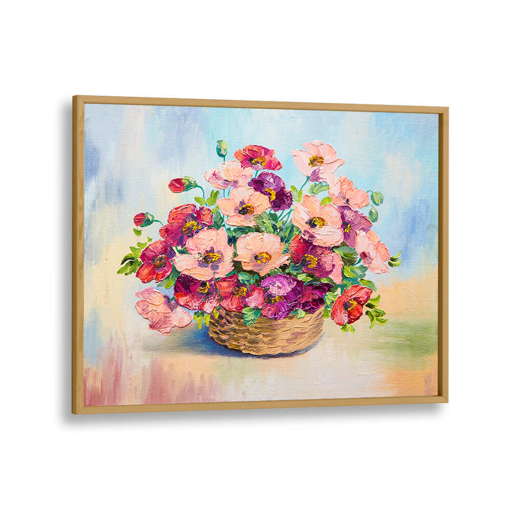 FLORAL DUETS , VINTAGE EUROPEAN PAINTINGS