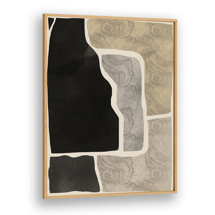 BLACK ABSTRACT MOSAIC , ABSTRACT PAINTINGS