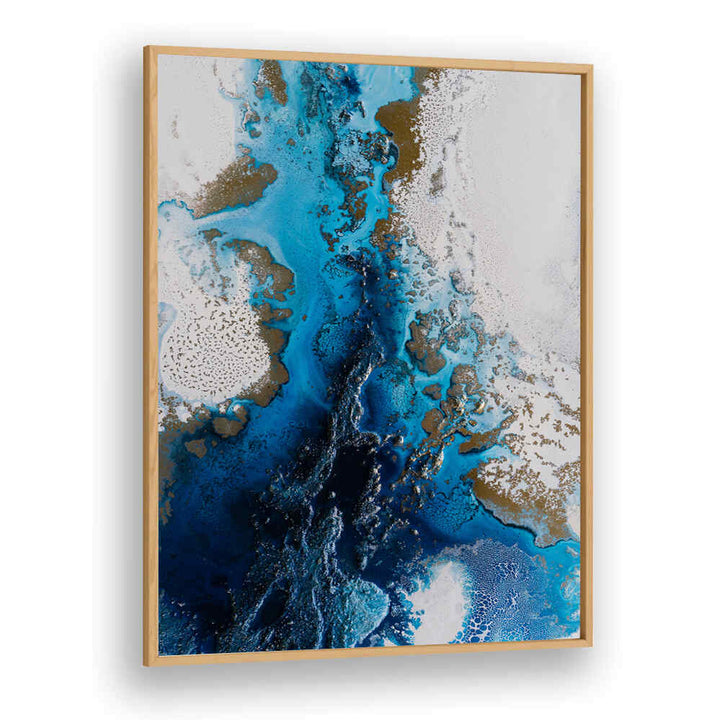 Navy inspired, abstract paintings featuring deep blue hues and striking designs, perfect for transforming your space.