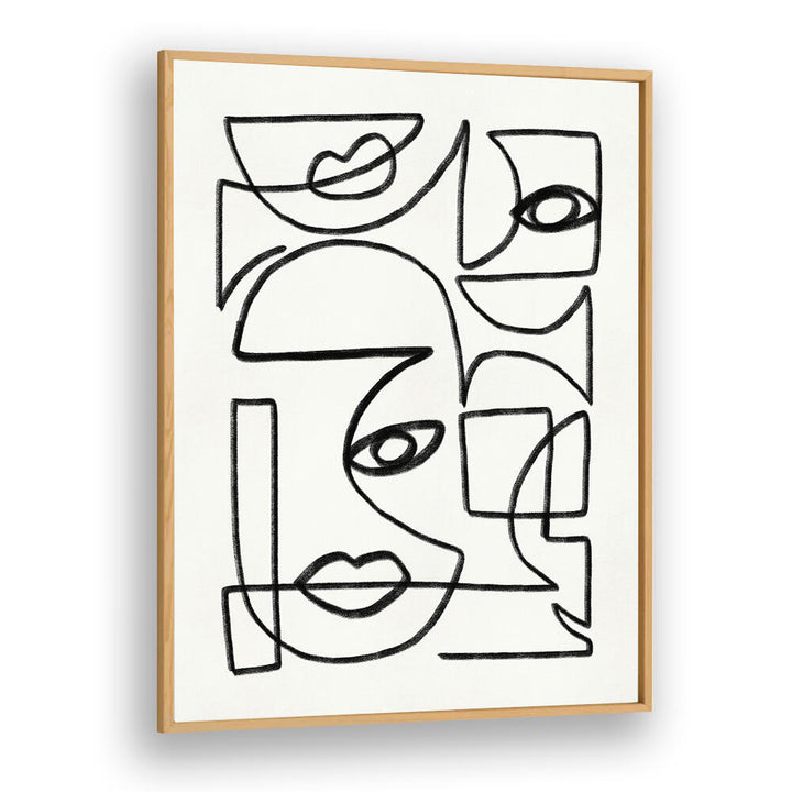 ABSTRACT LINE ART FACES