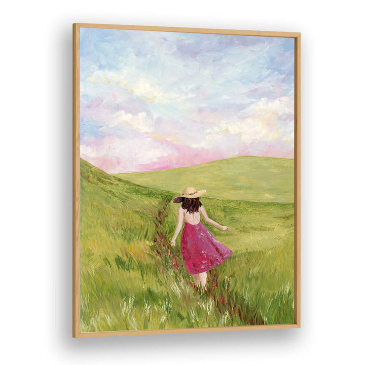 GIRL IN A MEADOW , FASHION POSTERS