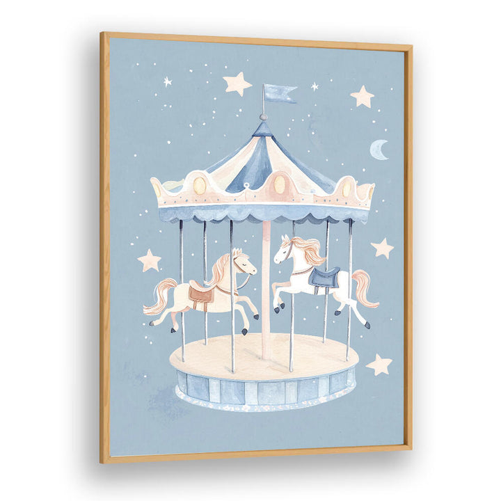 HORSE CAROUSEL , KIDS ROOM PAINTINGS