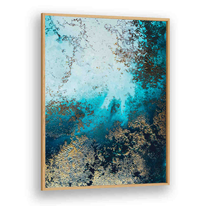 Vibrant ABSTRACT CLEAR WATERS painting featuring mesmerizing colors, perfect for enhancing your space with abstract beauty.