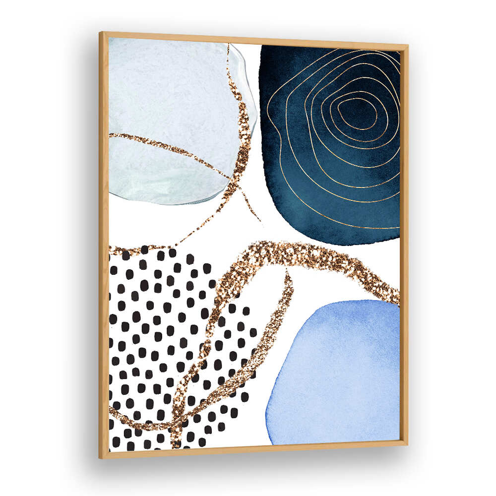 AESTHETIC BLUES I , ABSTRACT PAINTINGS