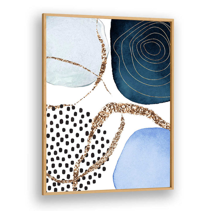 AESTHETIC BLUES I , ABSTRACT PAINTINGS