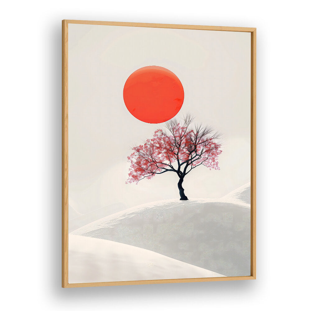 THE SAKURA TREE , JAPANESE PAINTINGS