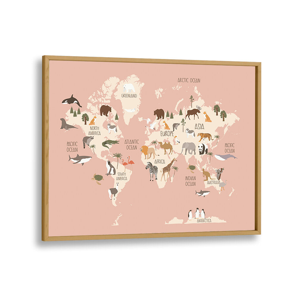 GLOBAL WILDLIFE GUIDE , KIDS ROOM PAINTINGS