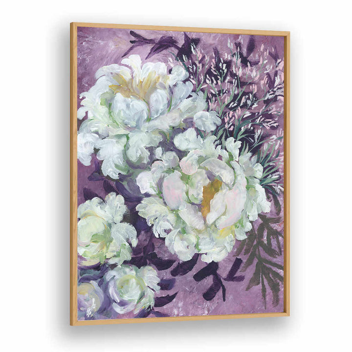 ELIANY PAINTERLY BOUQUET , FLORAL FLOWER PAINTINGS