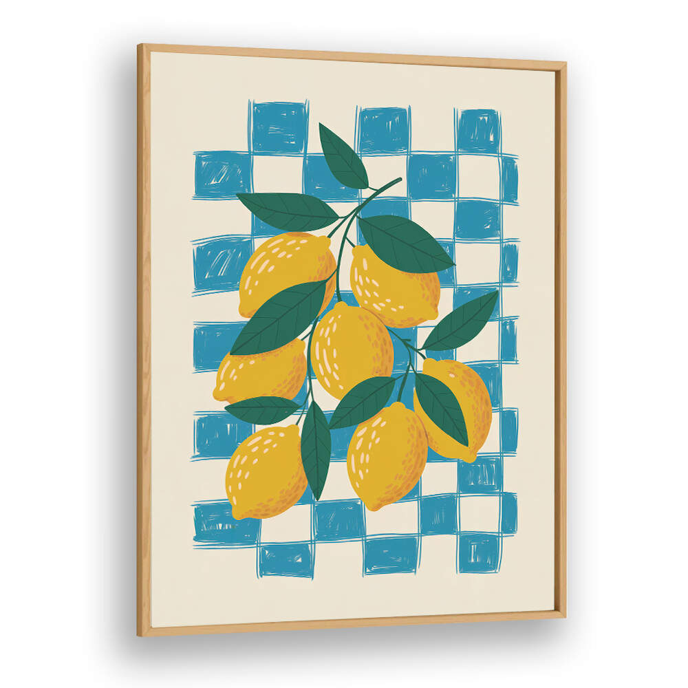 LEMON AND CHECKS NO 1 , KITCHEN POSTERS