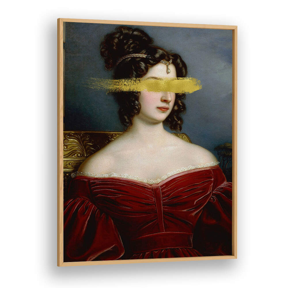 GOLD MARINANNA , ALTERED ART PRINTS