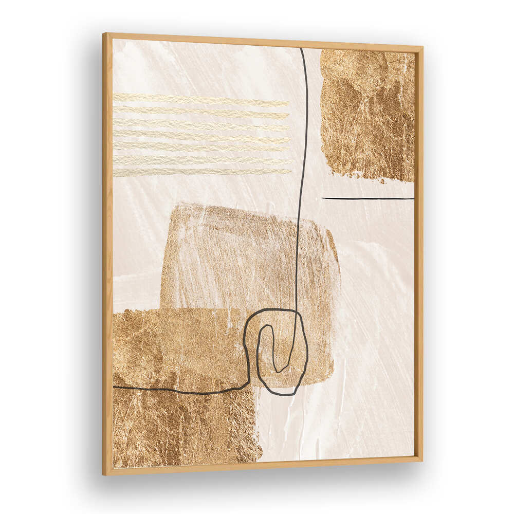 AESTHETIC GOLD I , ABSTRACT PAINTINGS