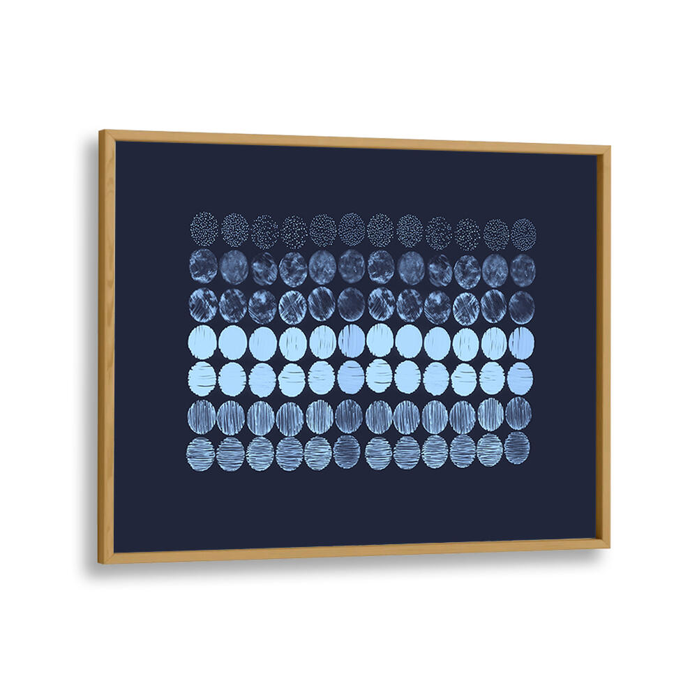 Stunning MEDITATION CIRCLES BLUE, ABSTRACT PAINTINGS featuring serene blue gradients to enhance any space's tranquility.