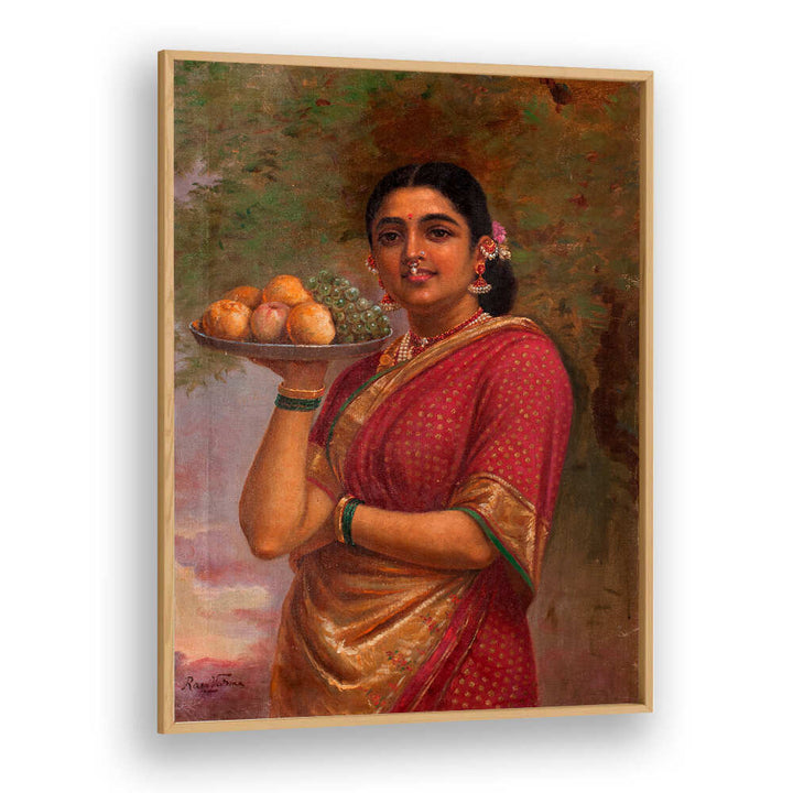 THE MAHARASHTRIAN LADY , INDIAN ART PAINTINGS