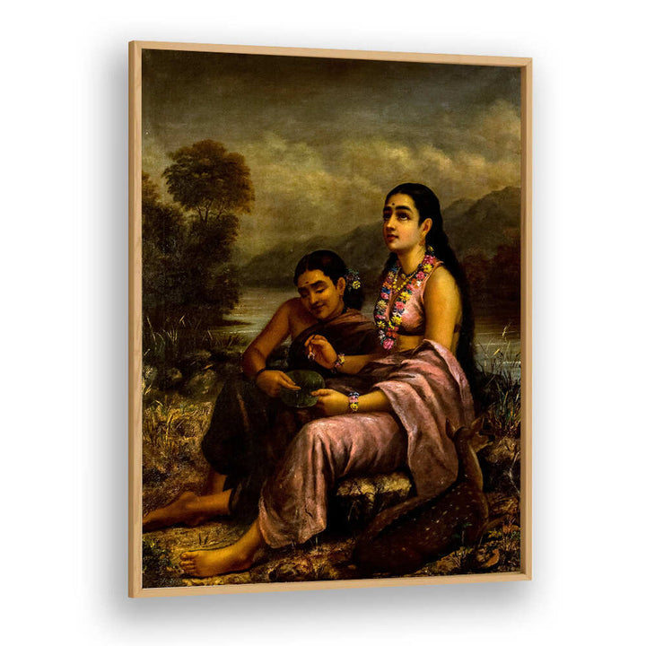 SAKUNTHALA PATHRALEKHAN , INDIAN ART PAINTINGS