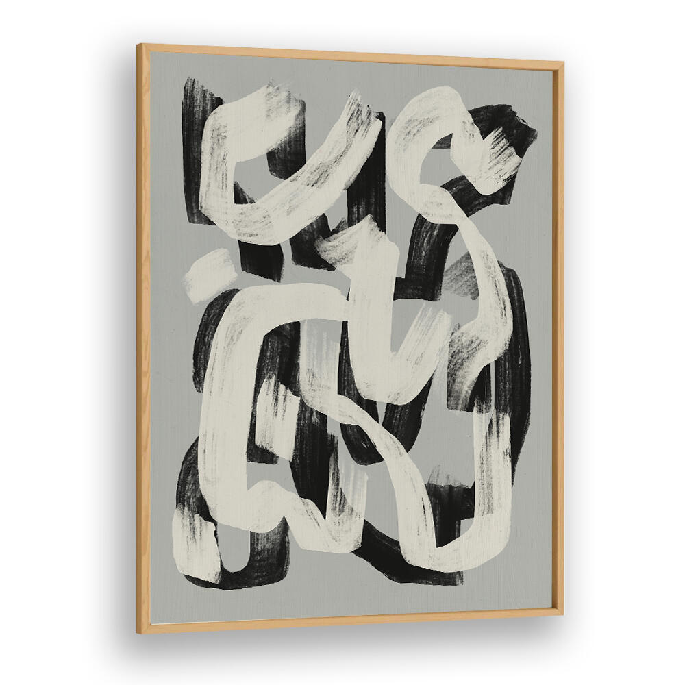 DRY BRUSH ABSTRACT IN BLACK AND WHITE , ABSTRACT PAINTINGS