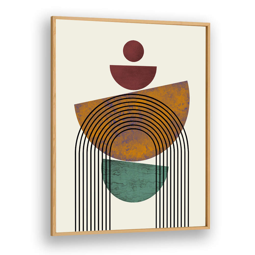 TEXTURED MID CENTURY COMPOSITION